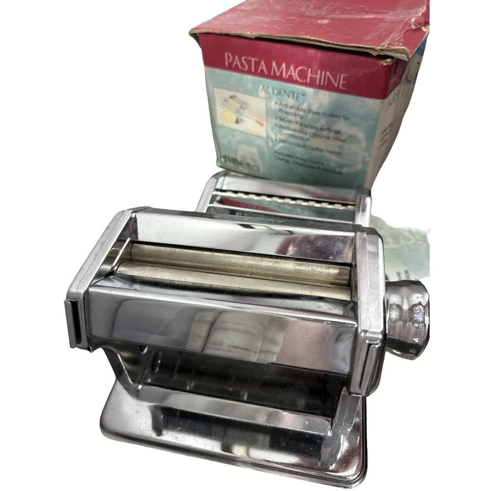 Vintage Al Dente VILLA ware Pasta‎  Machine